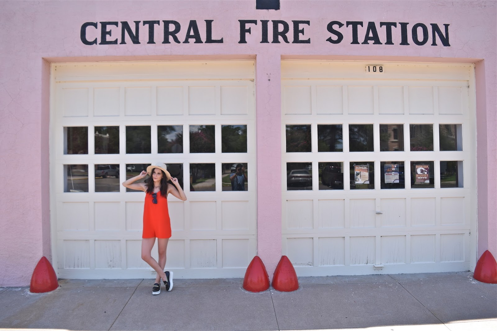 Central Fire Station in Marfa, Texas