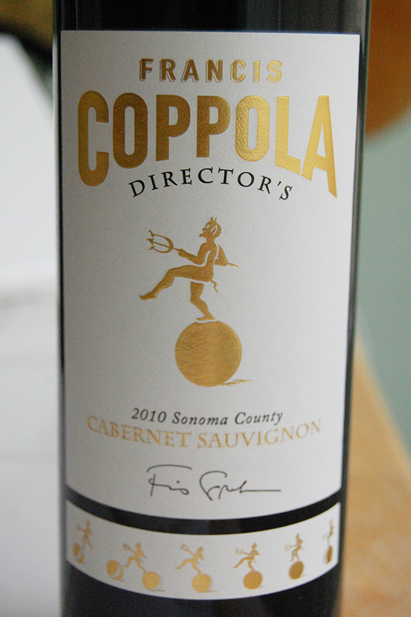 Benito's Wine Reviews 2010 Francis Coppola Director's Sauvignon