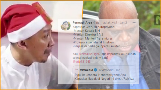 Kecam Cuitan Rasis Abu Janda ke Tokoh Papua, RG: Kelewatan Jika Tidak Ada Tindakan Hukum Kecam Cuitan Rasis Abu Janda ke Tokoh Papua, RG: Kelewatan Jika Tidak Ada Tindakan Hukum