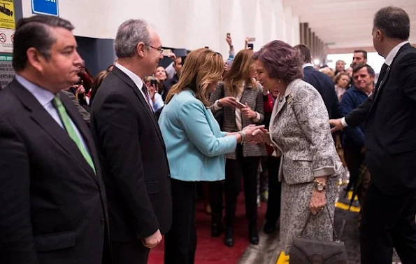 Queen Sofia attends the ceremony to mark the 40th anniversary of the Reina Sofia University Hospital