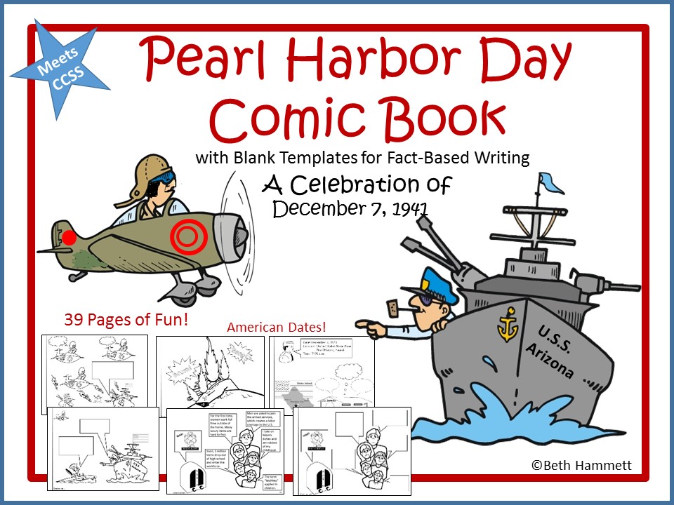 Educator Helper by Beth Hammett: In Memory of Pearl Harbor--FREE Pearl