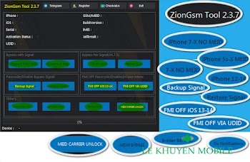 ZionGSM Tool V2.3.7 Latest Version