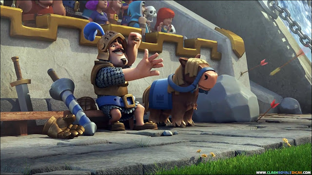 Comercial Clash Royale - Animação Príncipe