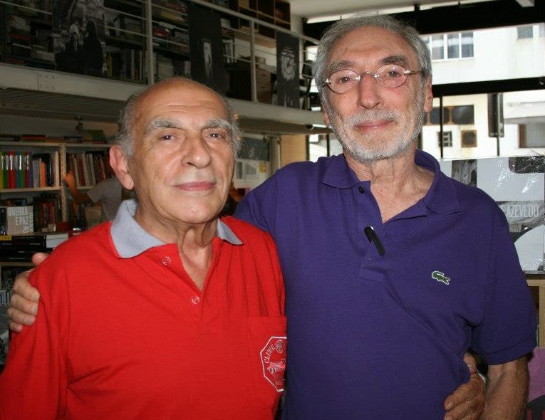 De Mitry e Percival Lafer em dezembro de 2012, durante lançamento do livro do MP Lafer (foto: Rene Sarli).