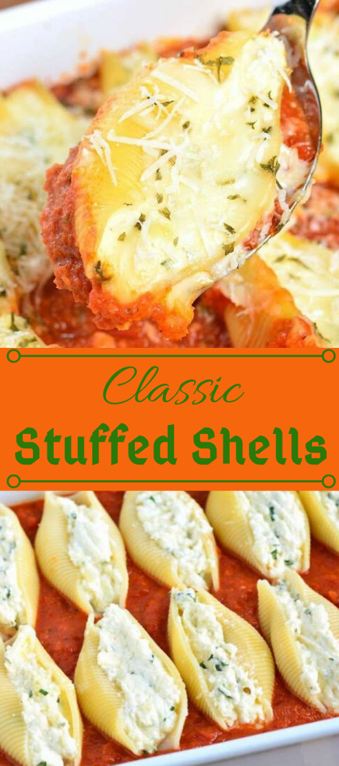 CLASSIC STUFFED SHELLS #vegetarian #vegan #cauliflower #mushroom #recipes CLASSIC STUFFED SHELLS #vegetarian #vegan #cauliflower #mushroom #recipes