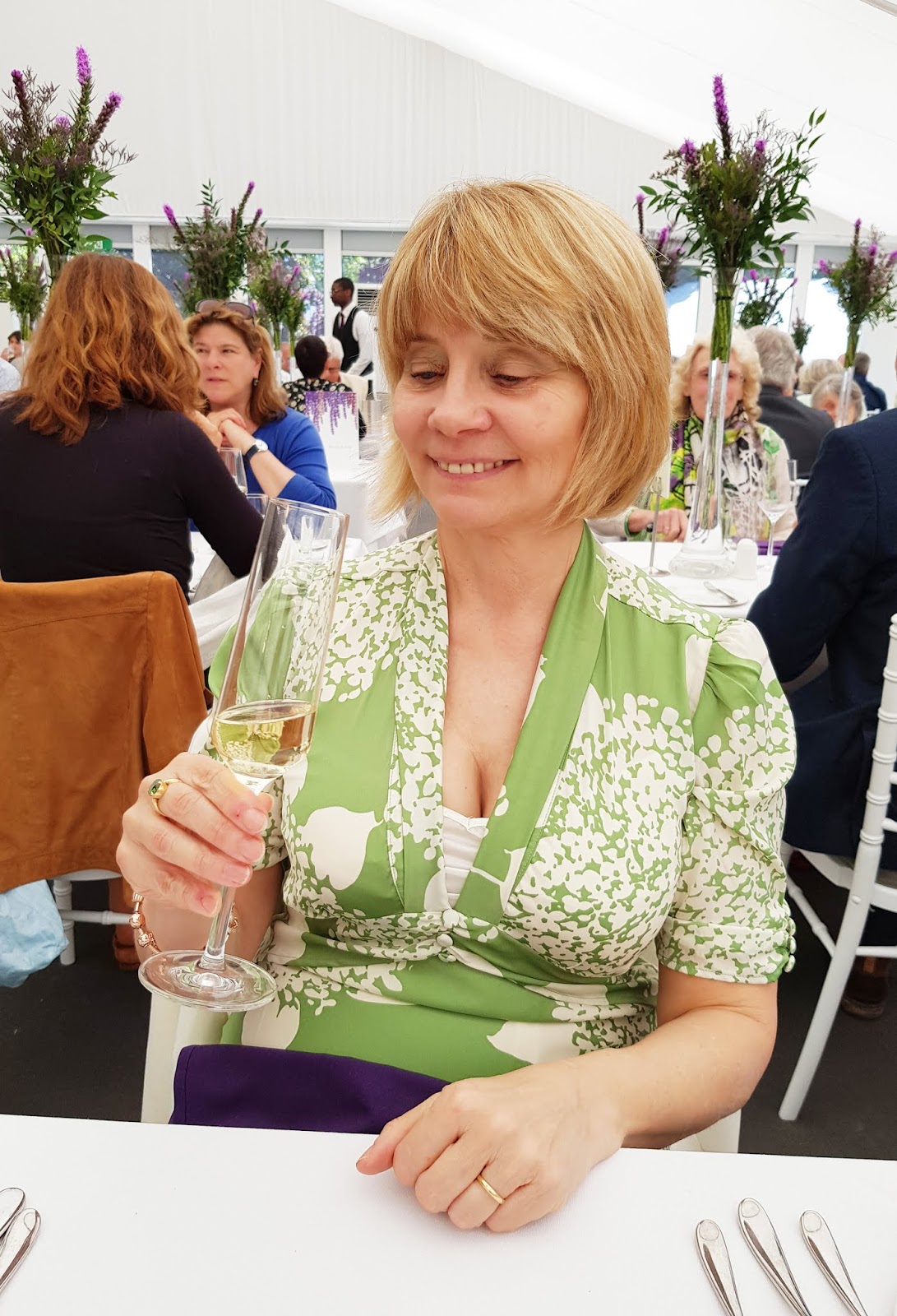 Floral dress at the Chelsea Flower Show | Is This Mutton?