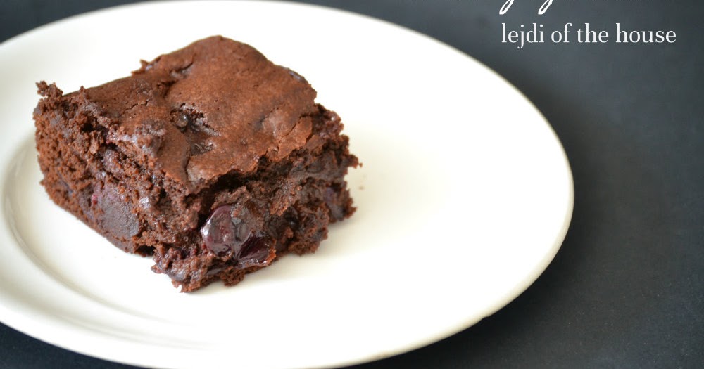 Lejdi of the house Brownie czereśniowe (Jamie Oliver)...