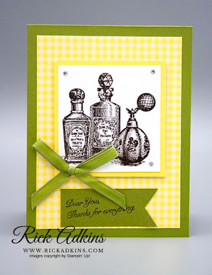 Fanciful Fragrance Stamp set, 2018 - 2020 In Color Designer Series Paper, Rick Adkins, Stampin' Up!