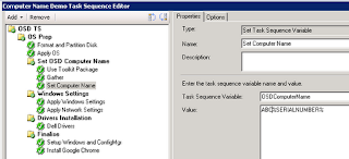 SCCM Task Sequence