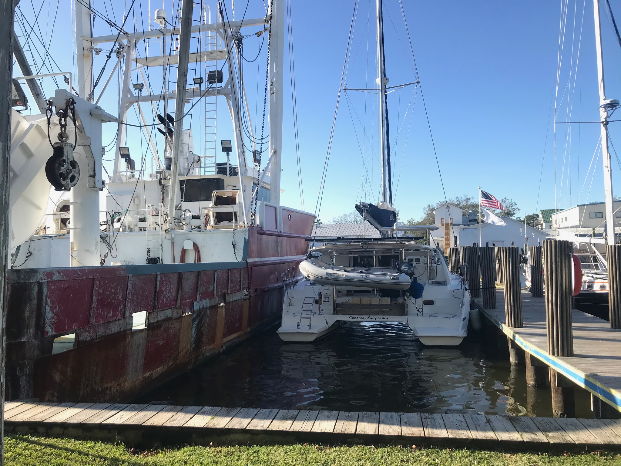 Sailing Intermezzo Oriental NC, A Favorite Stop