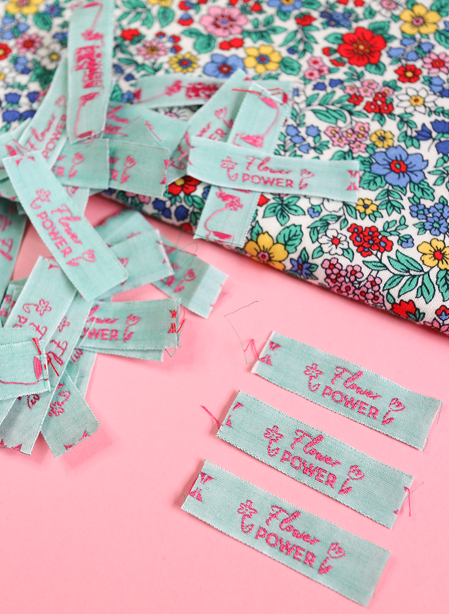 Design Your Own Cute & Colourful Woven Labels with Dortex Labels