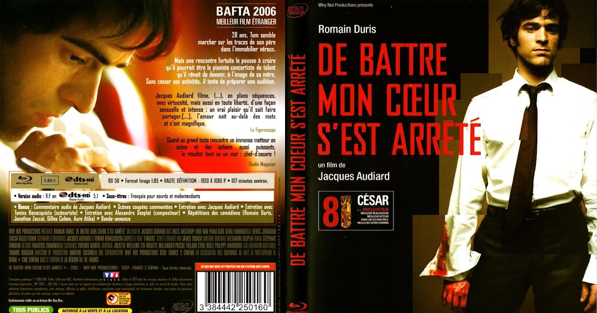 De Battre Mon Coeur S'est Arrêté Livre BLU-RAY JAQUETTES BLU-RAY: De battre mon coeur s'est arreté