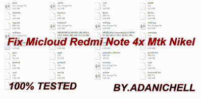 Fix Micloud Redmi Note 4x Mtk Nikel