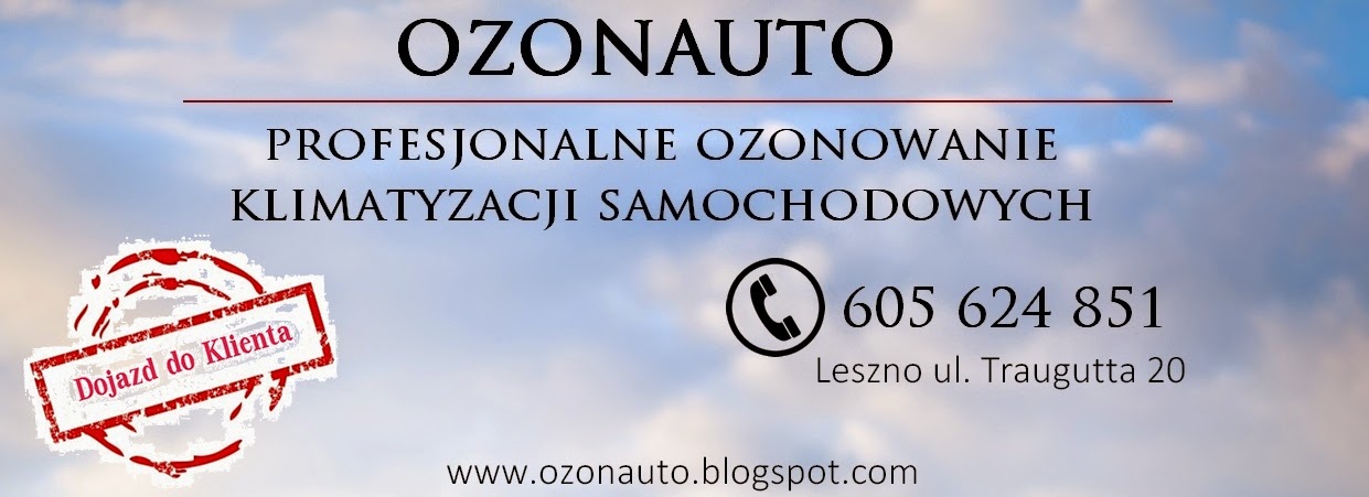 Ozonowanie klimatyzacji Leszno i okolice