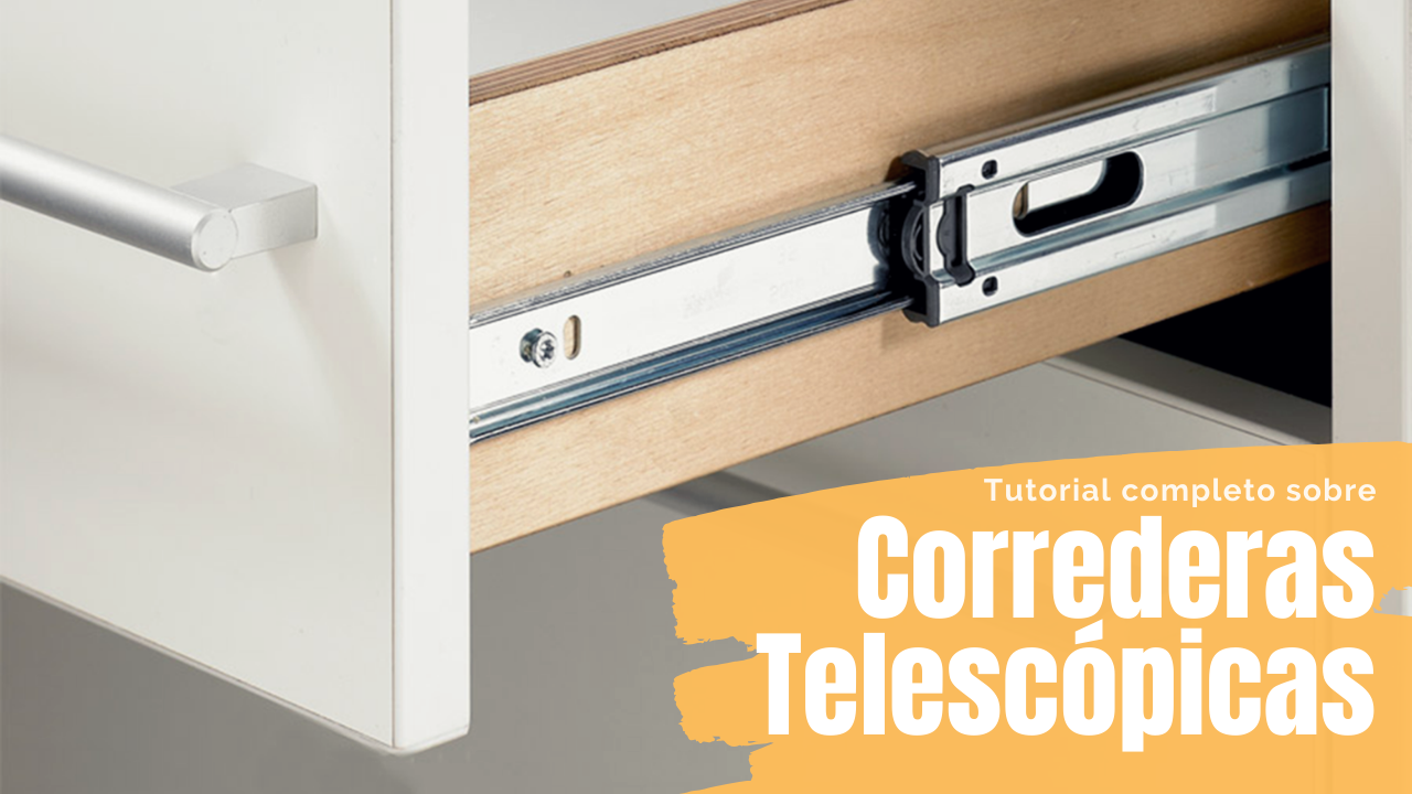 ¿Qué son las correderas telescopicas?