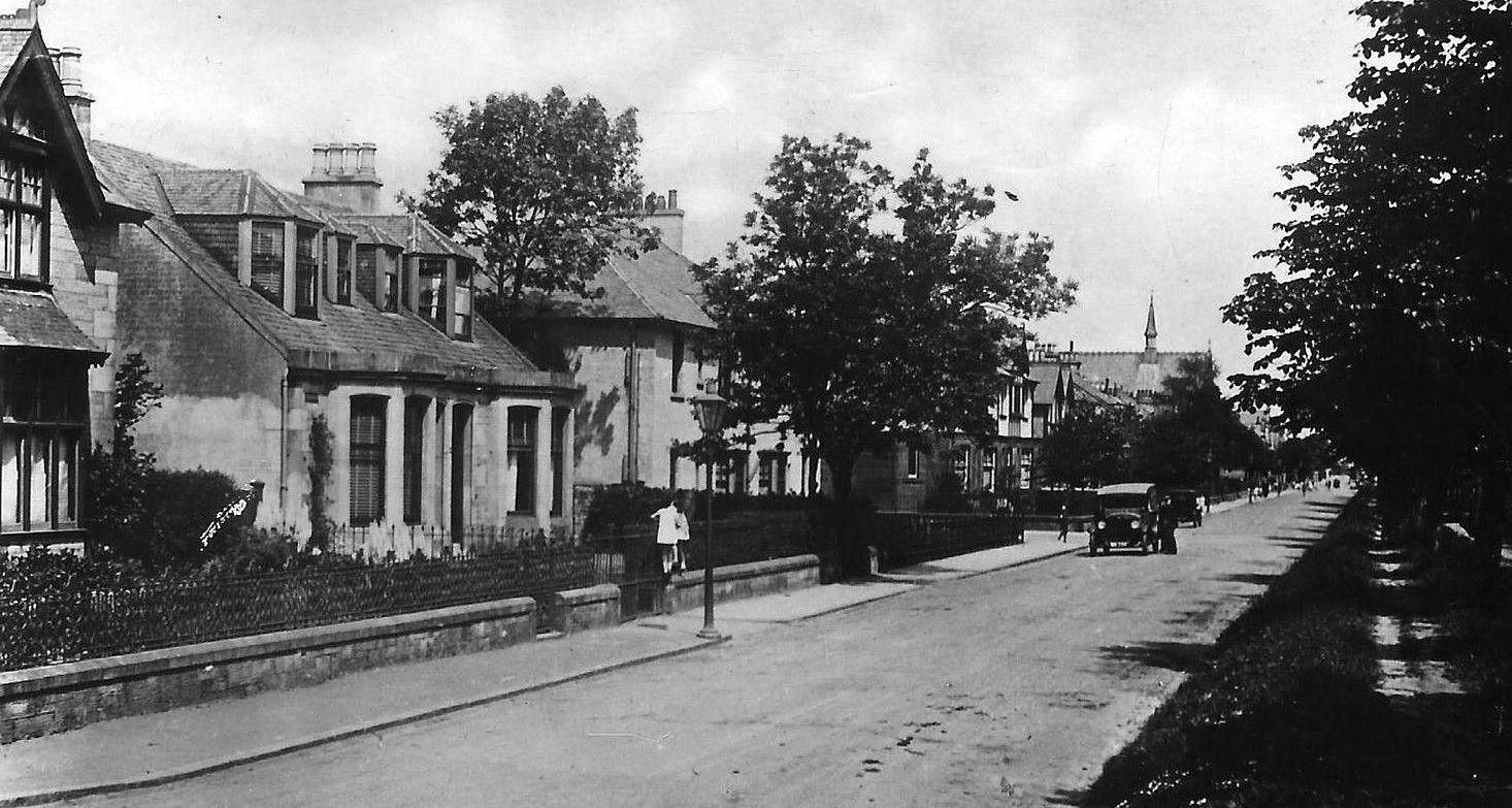 Tour Scotland Old Photograph Abbots Road Grangemouth Scotland