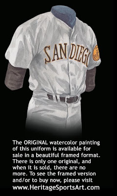 San Diego Padres Uniform and Team History | Heritage Uniforms and ...