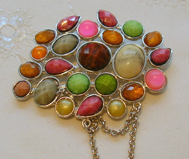 Colourful Brooch