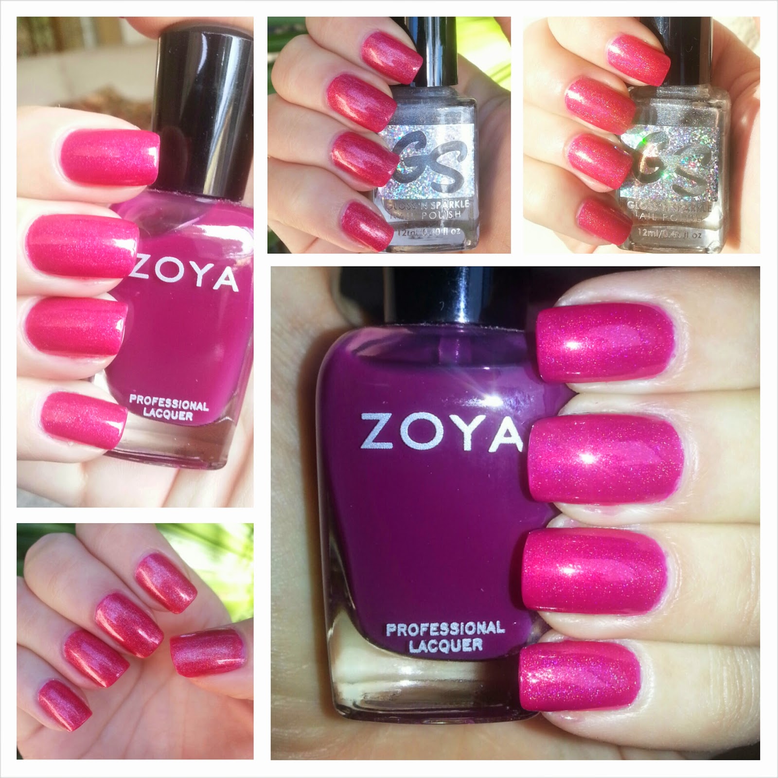 Pins, Patterns and Polish Zoya Paloma Swatches + Review Feat. Gloss 'N