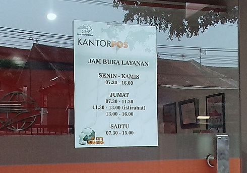 Info Terbaru : Jam Buka Kantor Pos Cileunyi Kab. Bandung ...