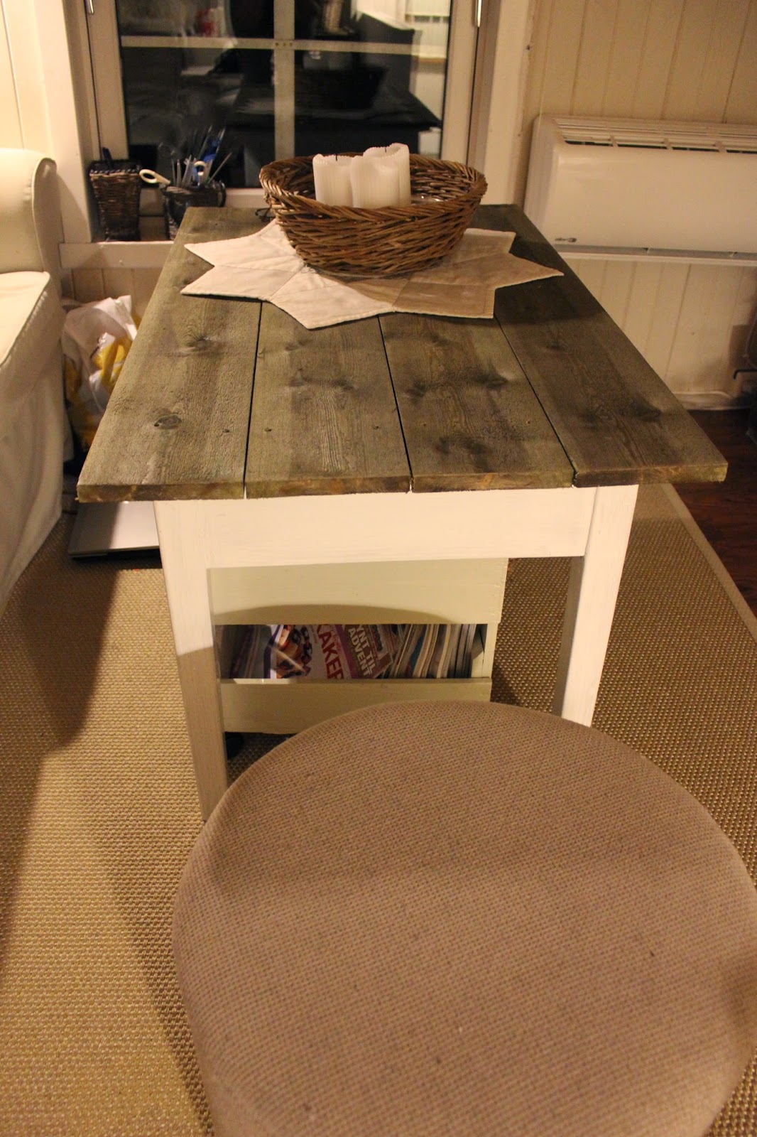 Velkommen til Bestemorshus Gammelt bord