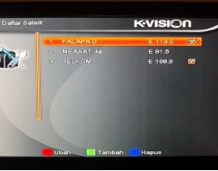 Way vision c k Setting Decoder 1000 for 2 Javelin