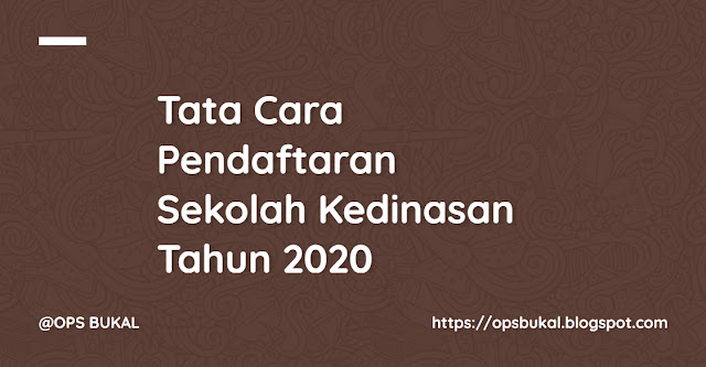 Tata Cara Pendaftaran Sekolah Kedinasan Tahun 2020