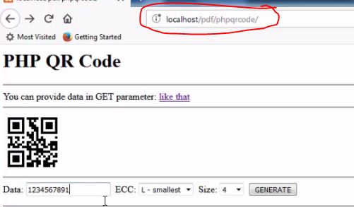 [PHP FPDF] How to Integrate QR Code in PDF Generation