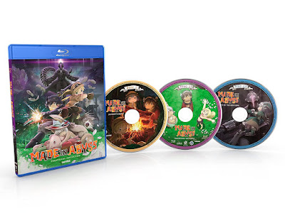 Made In Abyss Theatrical Collection Bluray Discs Overview
