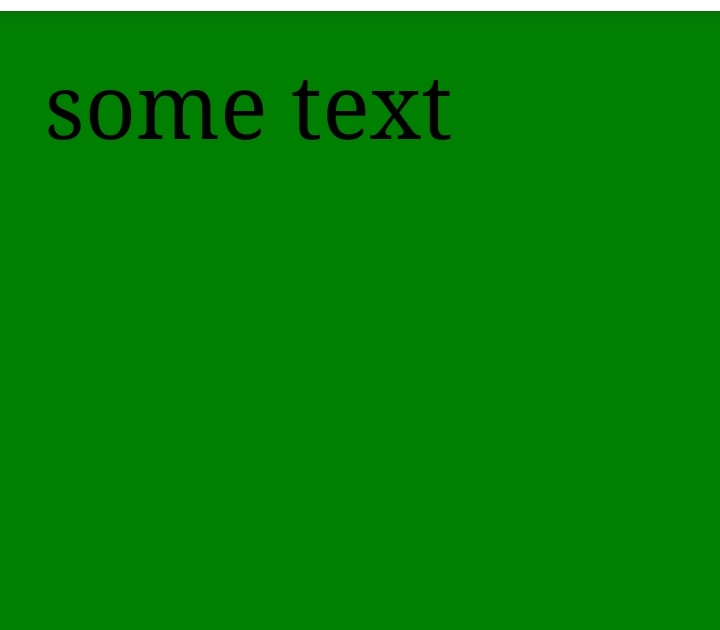 Changing background color