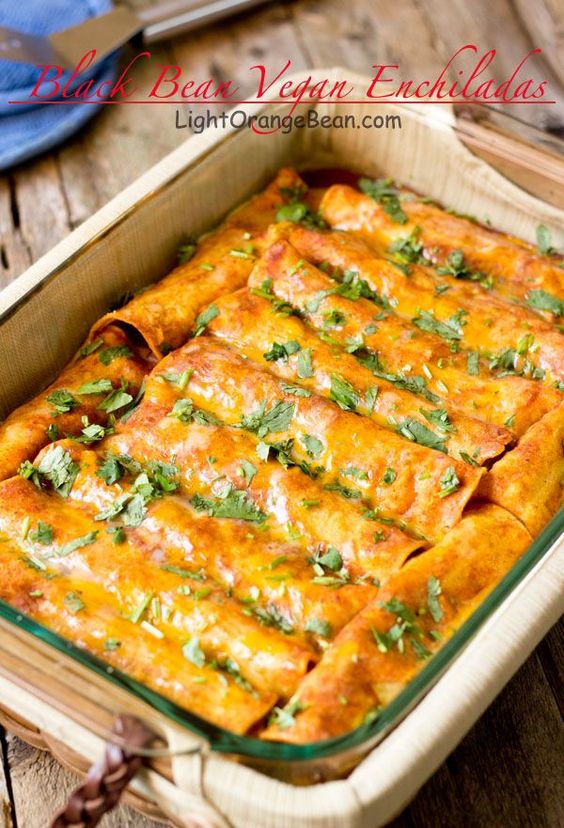 These black bean vegan enchiladas are packed with complex flavors, plenty of nutrition and antioxidants from the black beans, tomatoes, and garlic, et al.