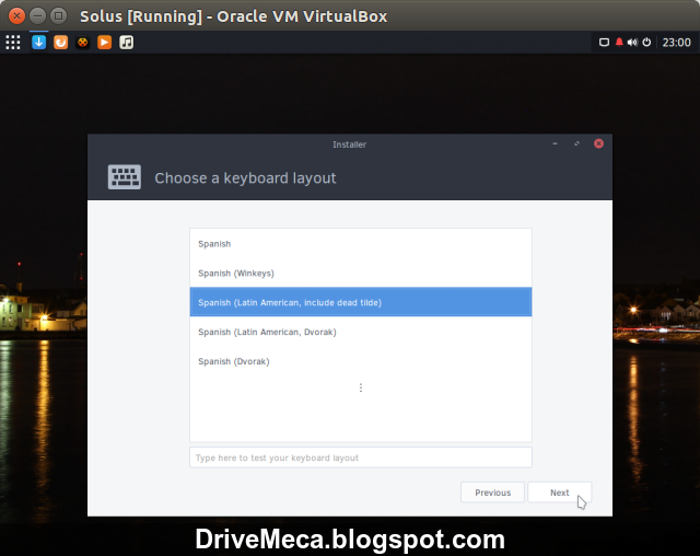 DriveMeca instalando Solus paso a paso