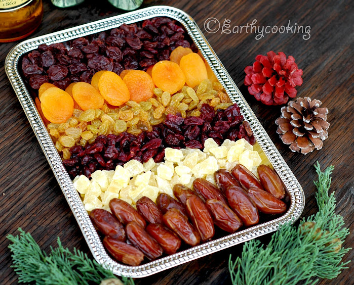 Earthycooking : Rum Soaked Christmas Fruit Cake
