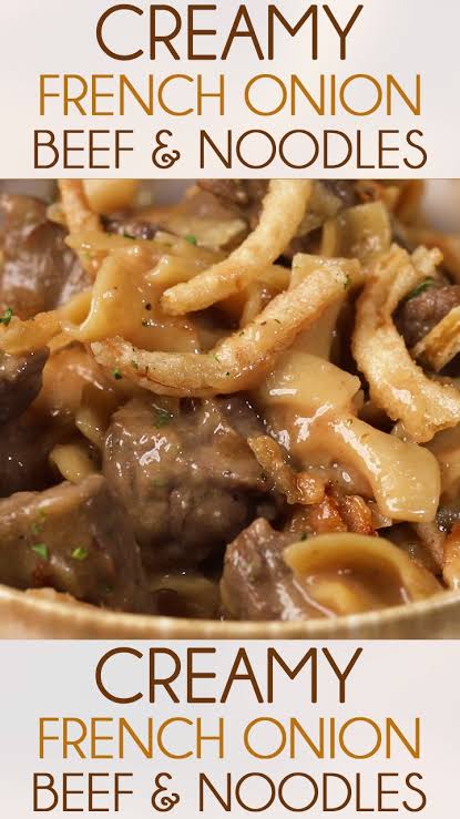 ★★★★★ | French Onion Beef and Noodles