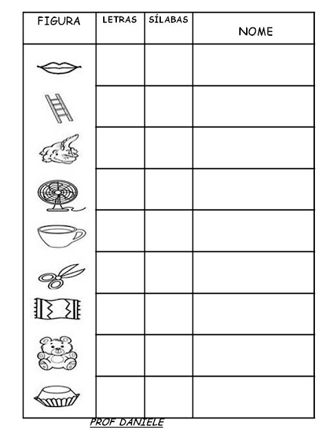 Atividades 1 ano fundamental