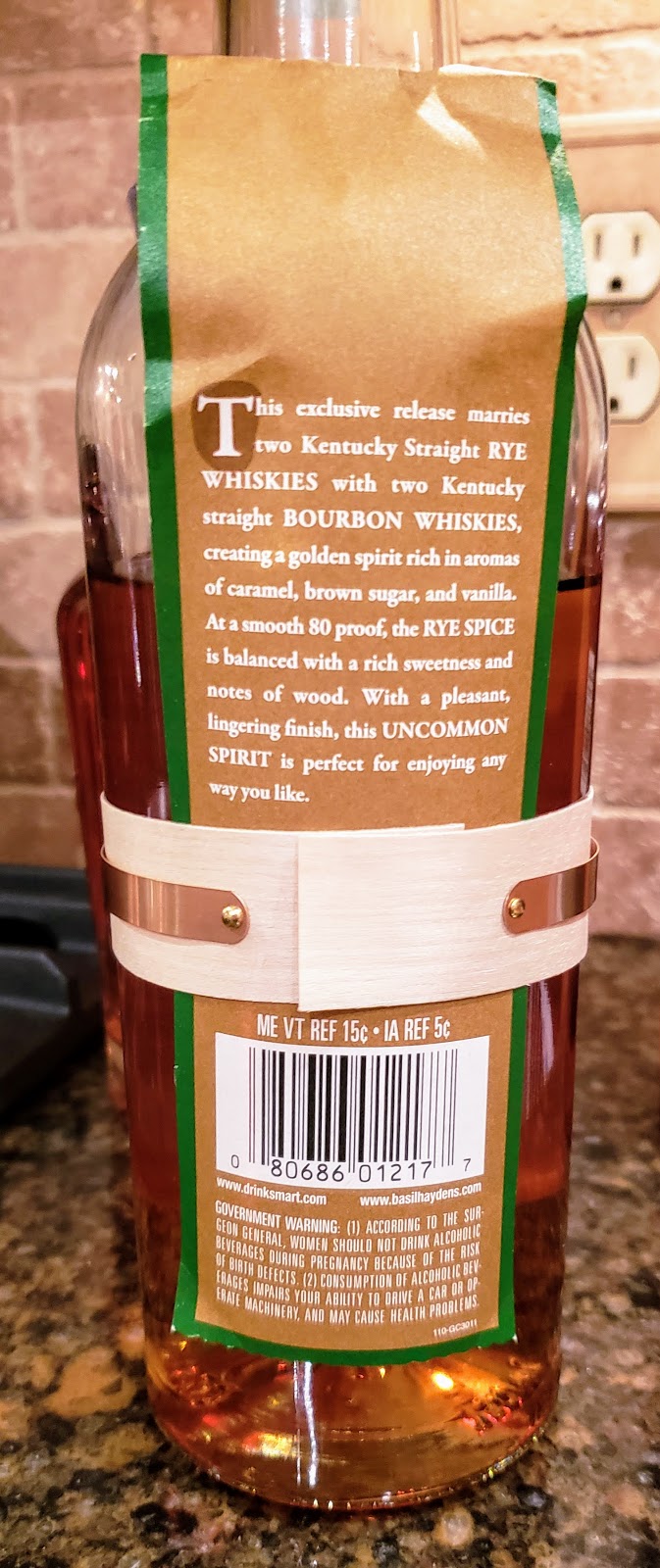 Columbus Bourbon Basil Hayden's TwoByTwo Rye Review