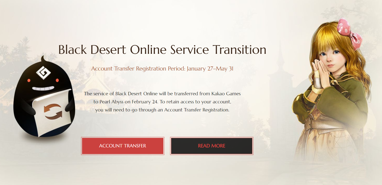 The Nosy Gamer Black Desert Online Account Transfers Available Until