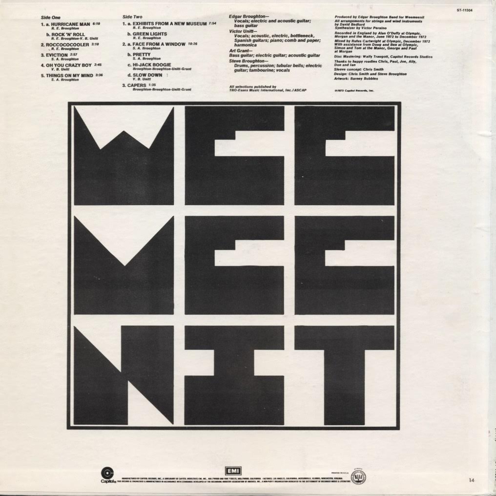 Pink Floyd Ilustrado 1973 Oora The Edgar Broughton Band