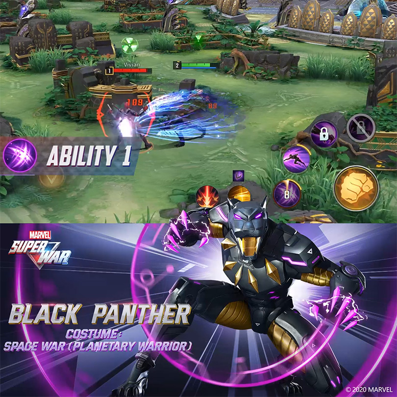 Black Panther Space War Ability 1