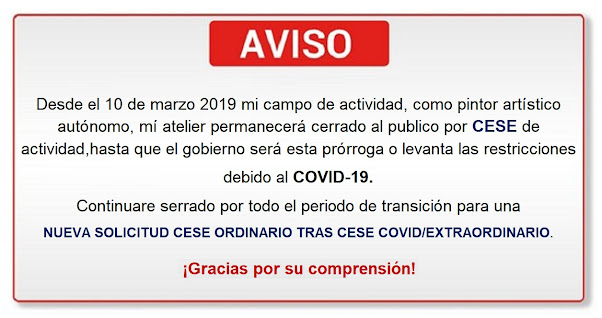 CULTURA PARA TODOS Aviso importante, medidas preventivas debido al COVID-19