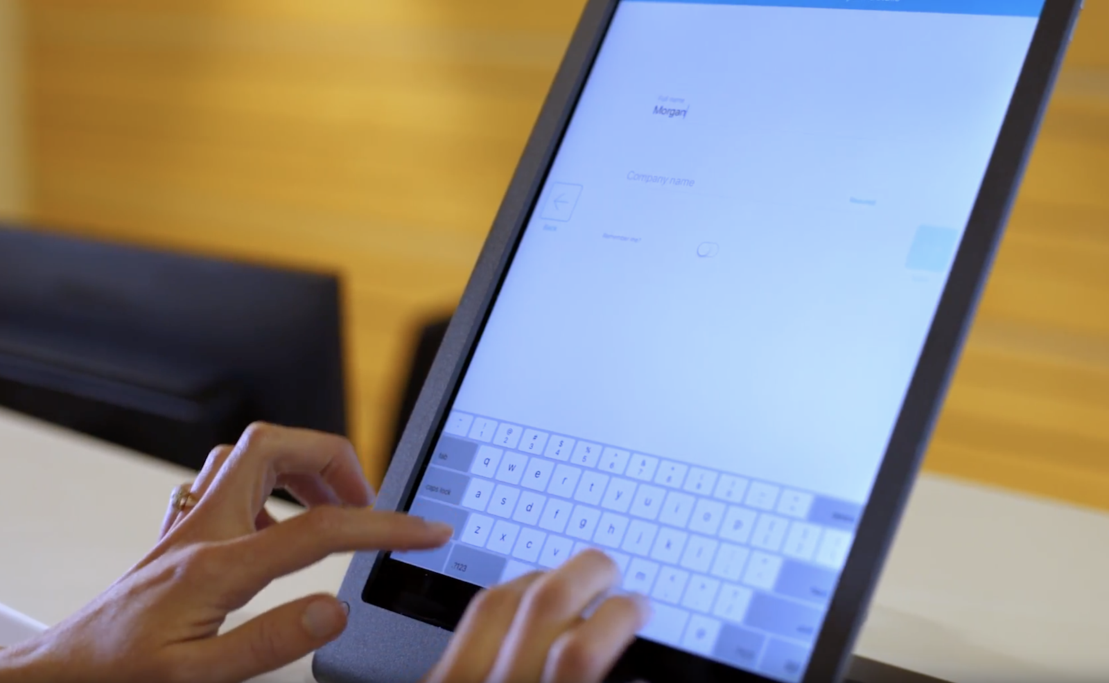 Visitor Management System & Smart iPad Checkin My Poll Ux
