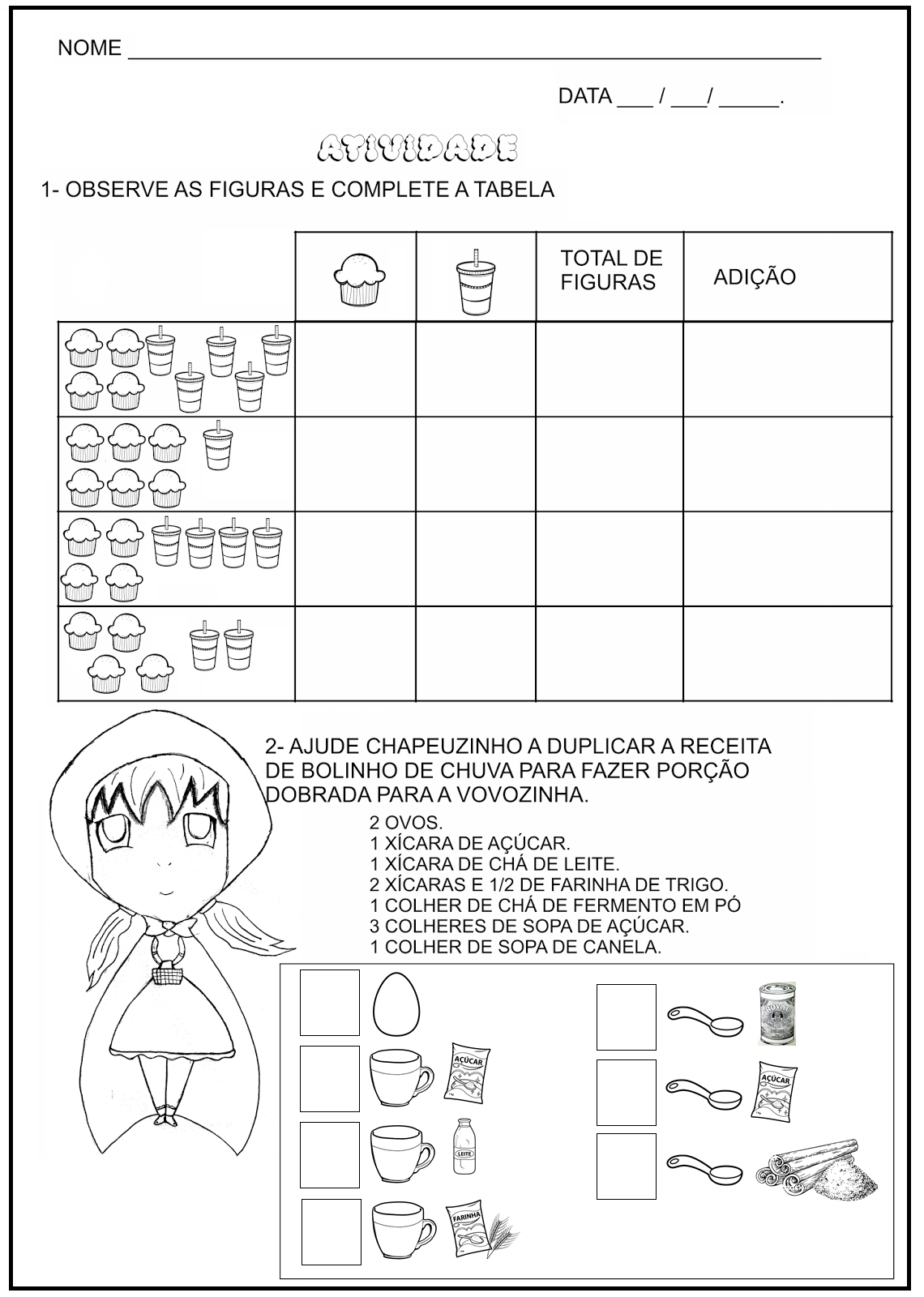 atividades maternal chapeuzinho vermelho atividades maternal chapeuzinho vermelho