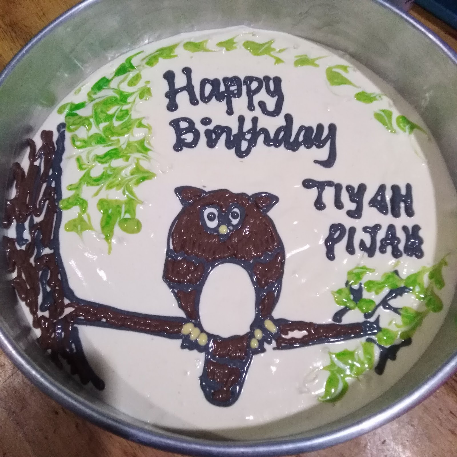 Haniza DIY KEK MARBLE LUKIS