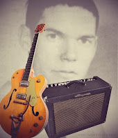 Neil Young Gretsch Ampeg Echo Twin 1963