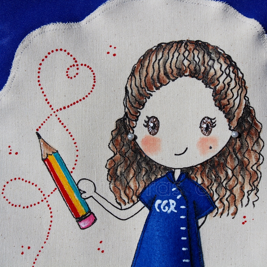 Bata maestra personalizada