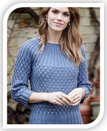 женский пуловер спицами (179) jenskii pulover spicami (179)