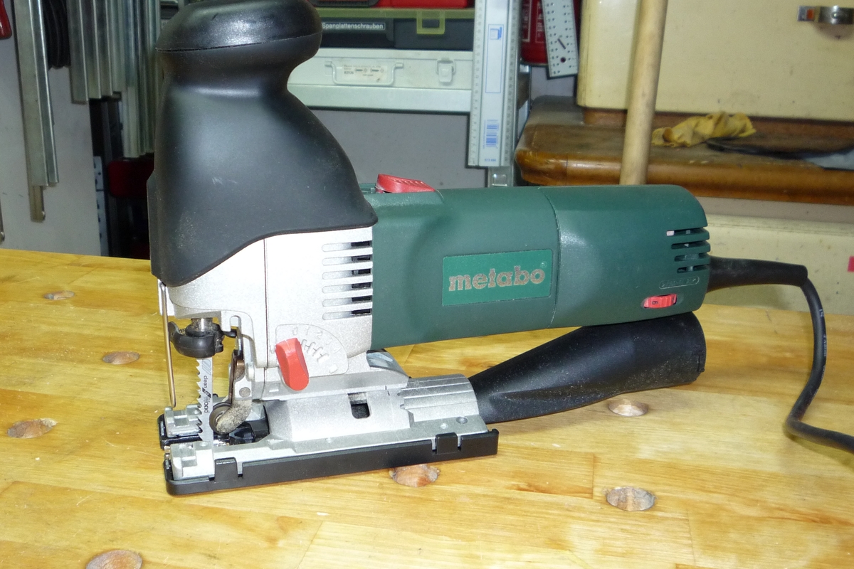 Michas Holzblog: Werkzeugvorstellung - Metabo STE 100 Plus Stichsäge