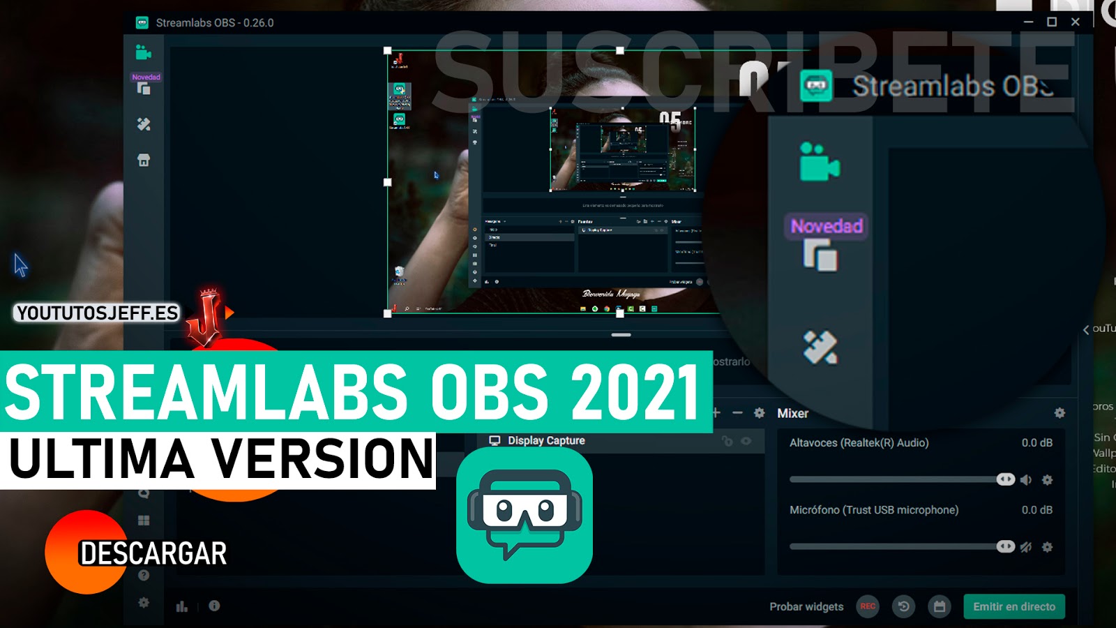Descargar Streamlabs OBS Ultima Version 2021 Español