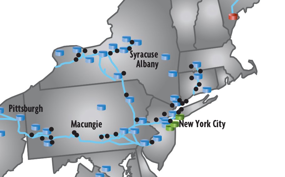 BillHustonBlog Gasoline pipeline construction in Vestal will