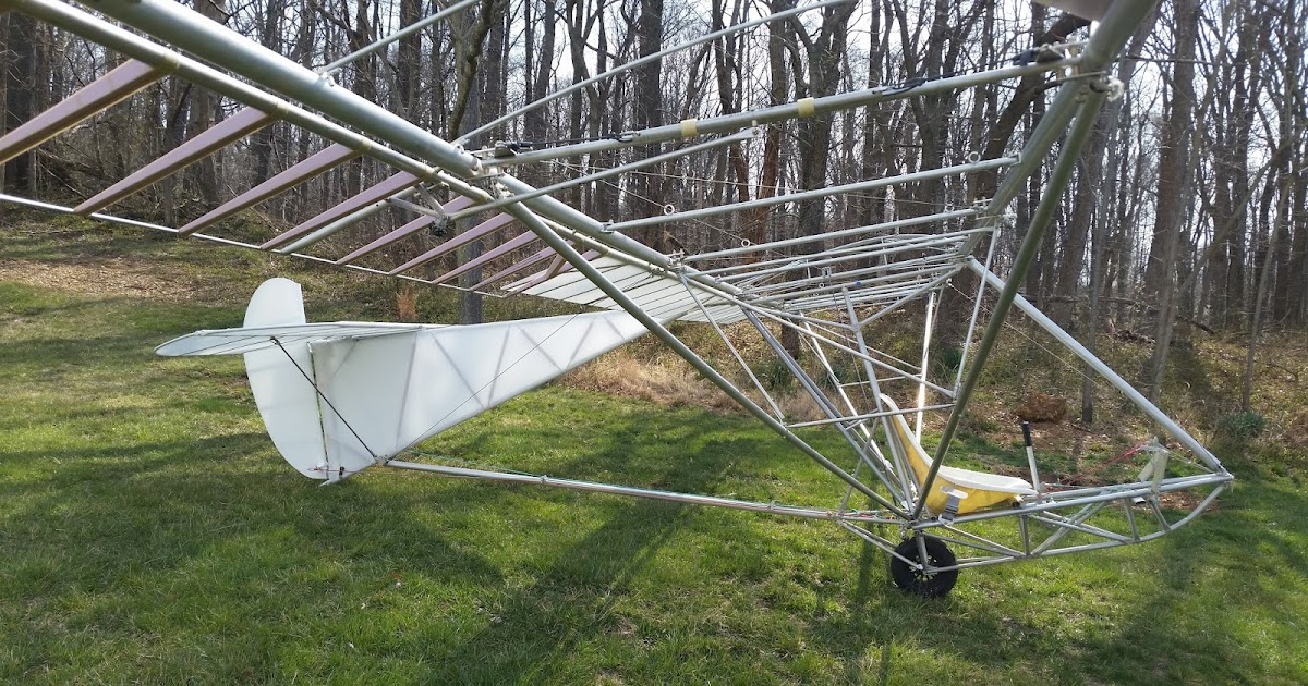 Building adventures of an Ultralight Glider Assembly, because it's Spring!